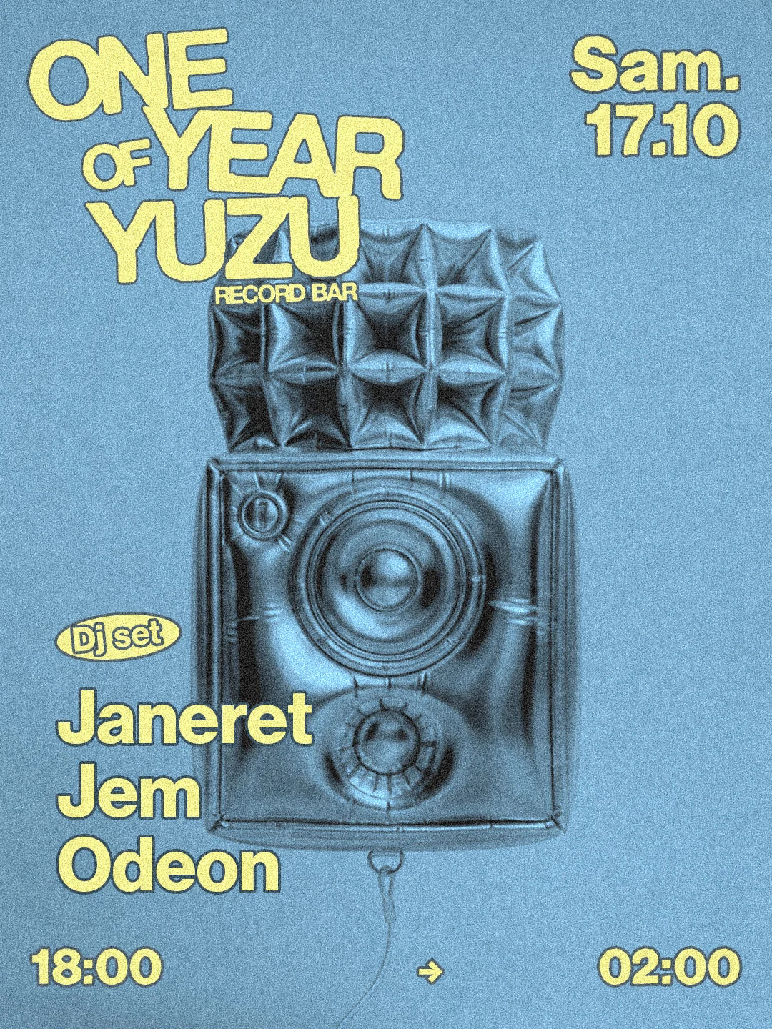 Yuzu Record Bar - One Year Anniversary J2