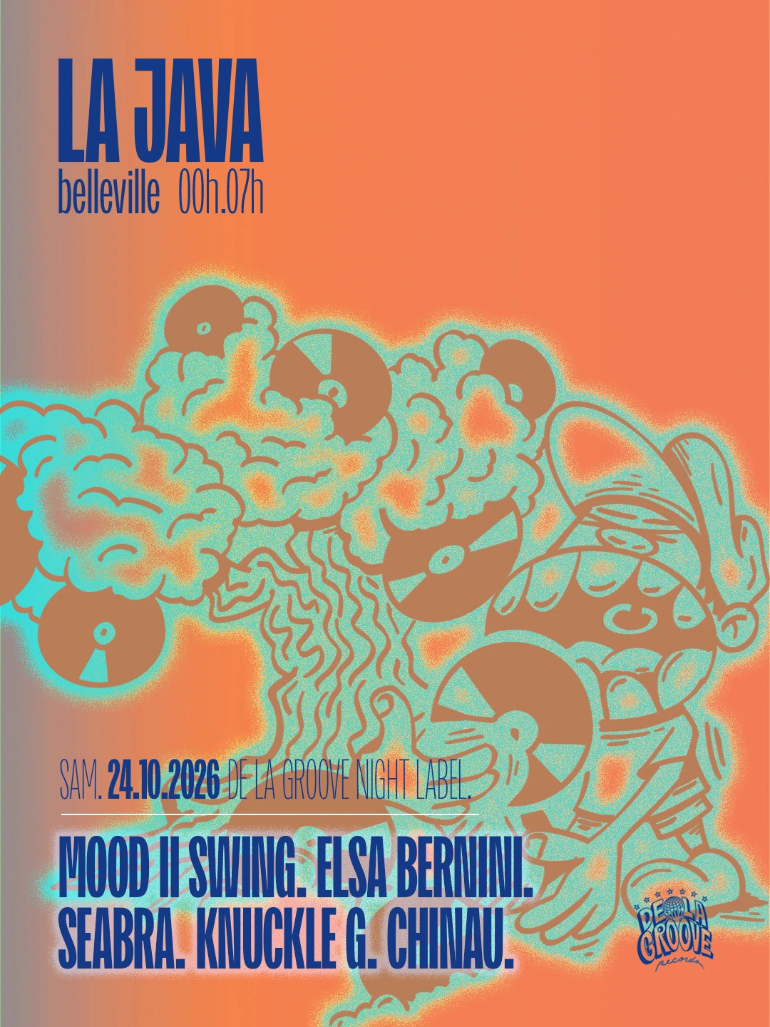 De La Groove : Mood II Swing, Elsa Bernini, Seabra & More