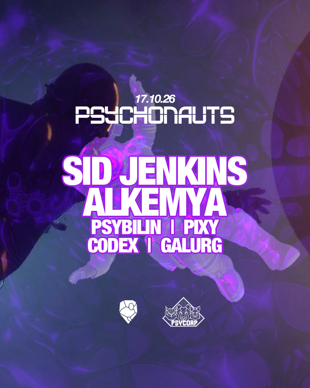 Psycorp Invite Sid Jenkins