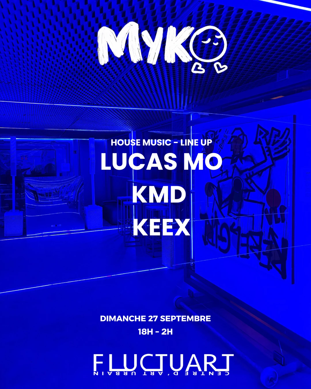 Myko - Rooftop / Clubbing  - Dimanche 27 Septembre