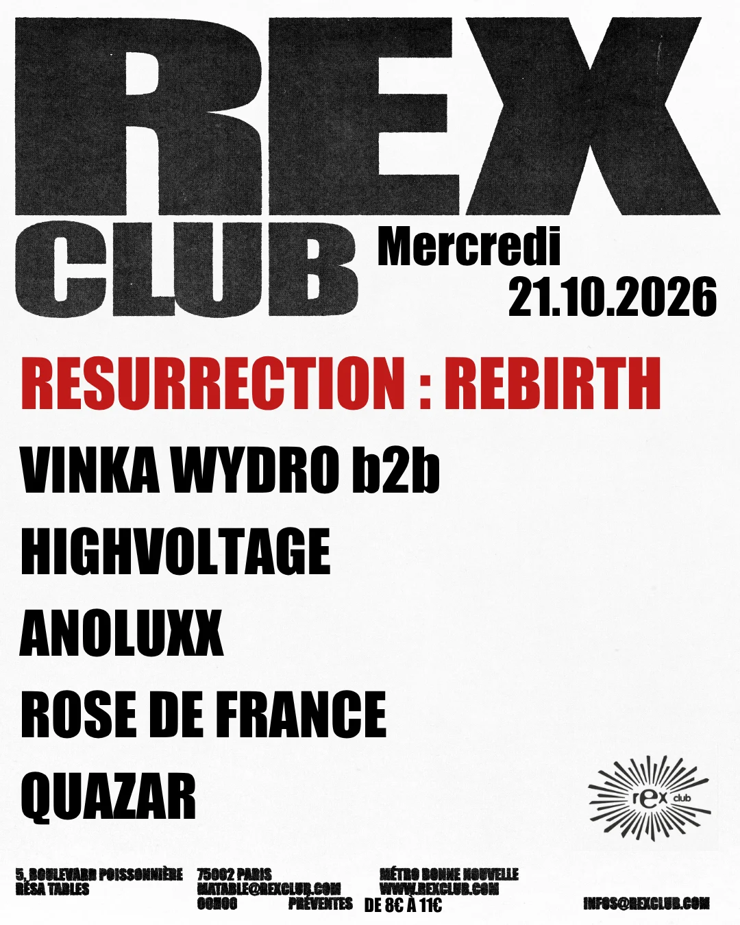 Resurrection Rebirth: Vinka Wydro B2b Highvoltage & More