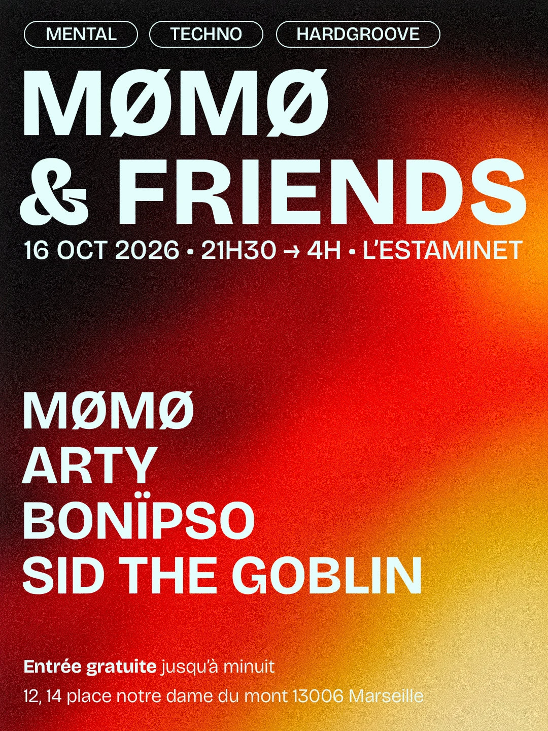 Mømø & Friends - Estaminet Club