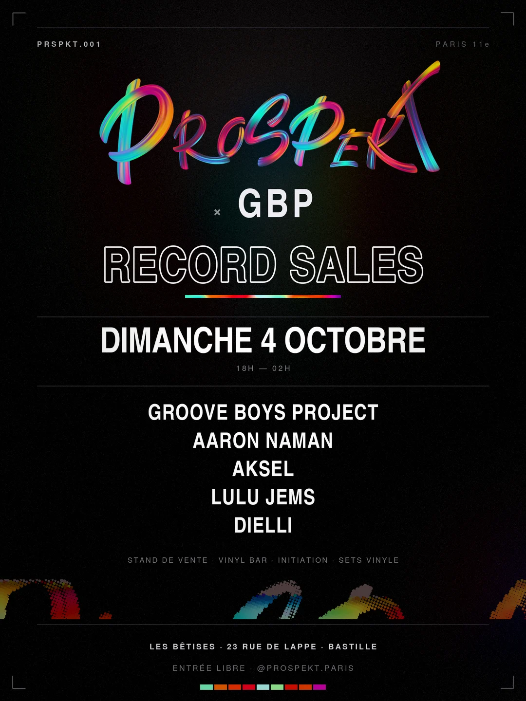 Record Sales — Prospekt × Groove Boys Project