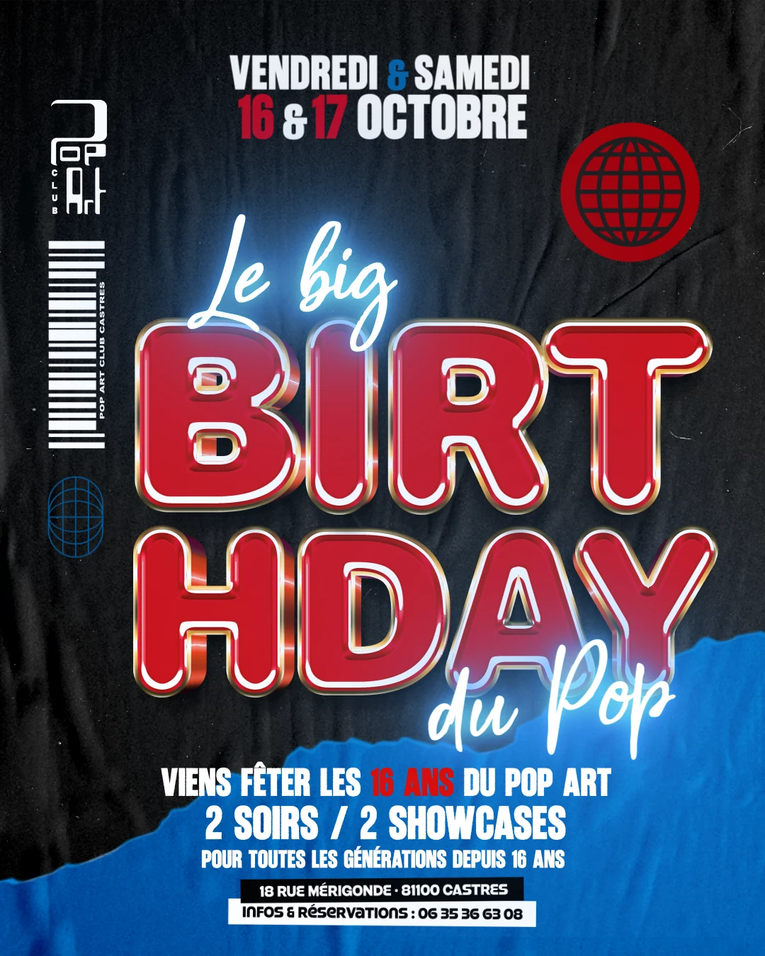 Le Birthday Du Pop Art - Triangle Des Bermudes & Keen'v