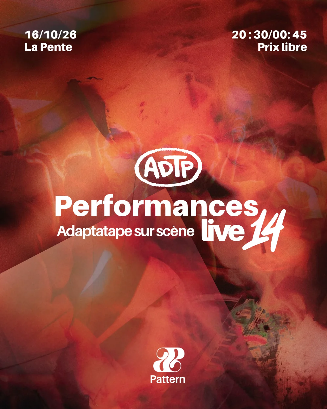 Pattern Présente Performances Live N°14