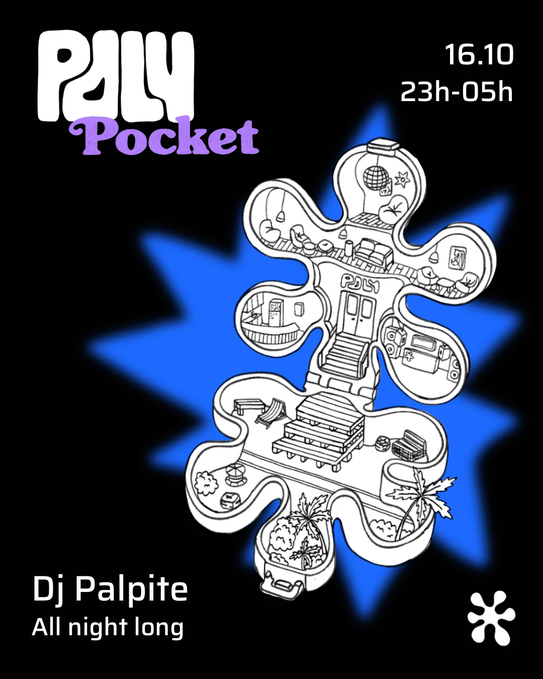 Poly • Pocket : Dj Palpite All Night Long