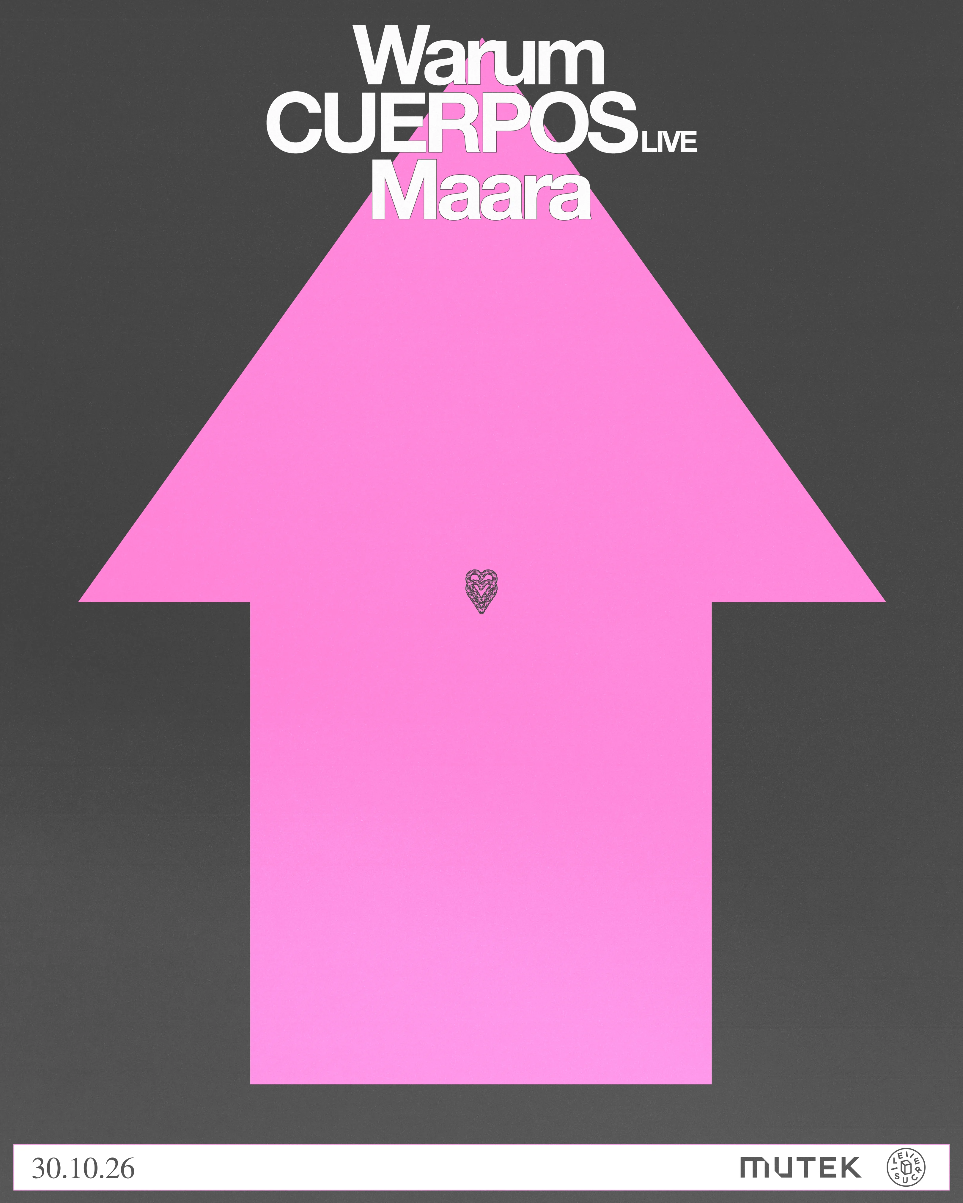 A Week-End With Jen Cardini : Maara, Cuerpos (Live), Warum