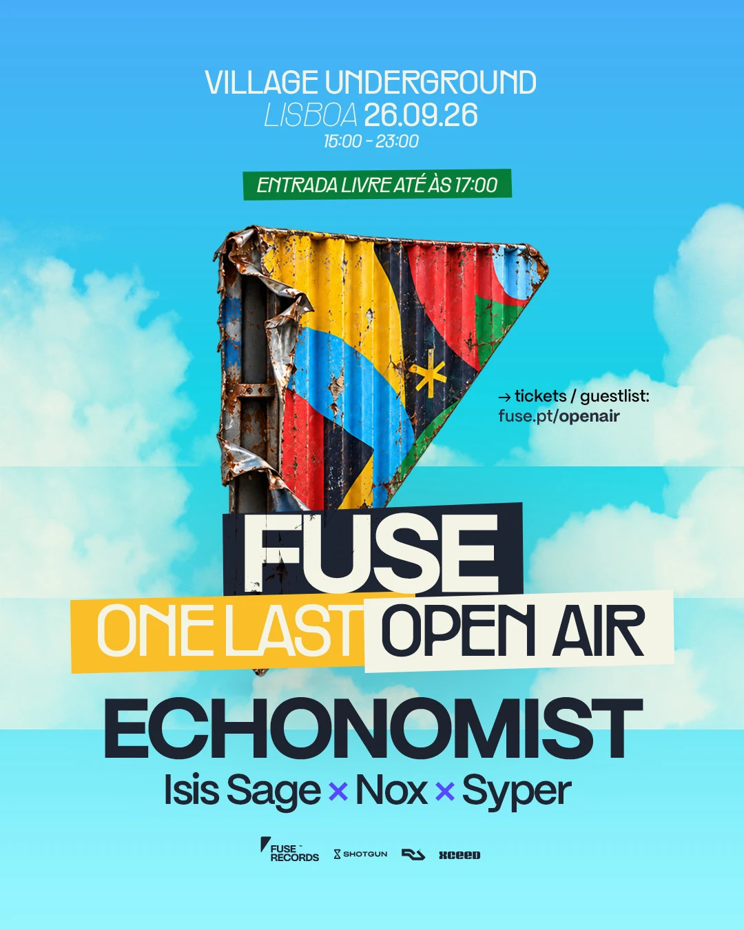 Fuse Records: One Last Open Air (Free Entry Till 5 Pm)