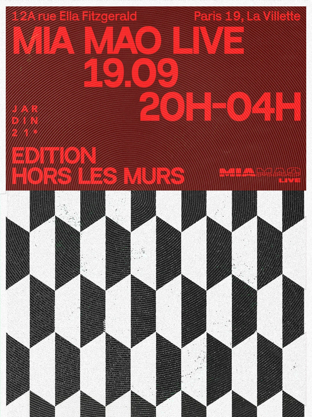 Mia Mao Live : Hors Les Murs · Jardin21 ~ Open Air