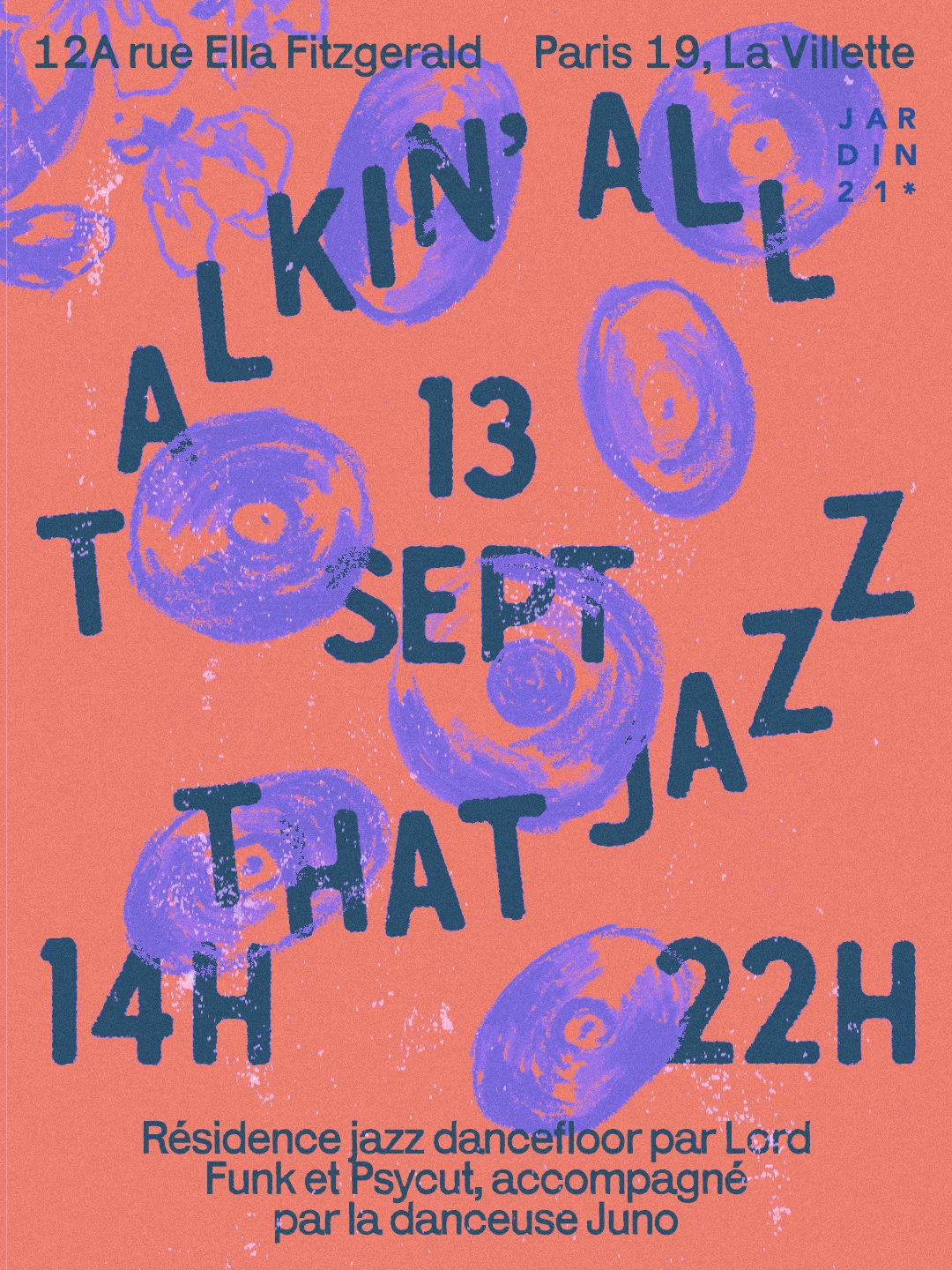 Talkin' All That Jazz X Jardin 21 - Open-Air