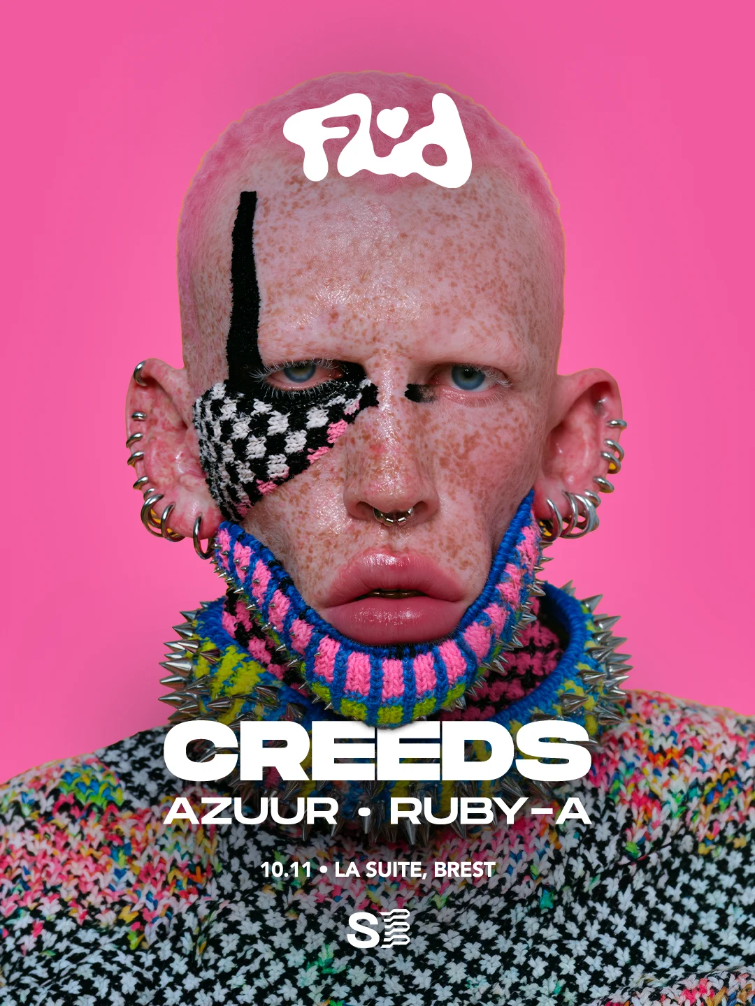 Fluid Presents: Creeds, Azuur, Ruby-A