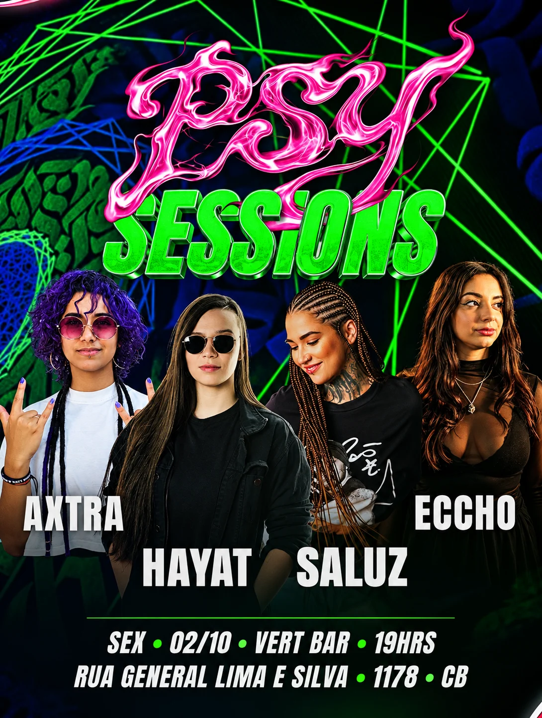 Psy Sessions @ Vert Bar Cidade Baixa 02/10