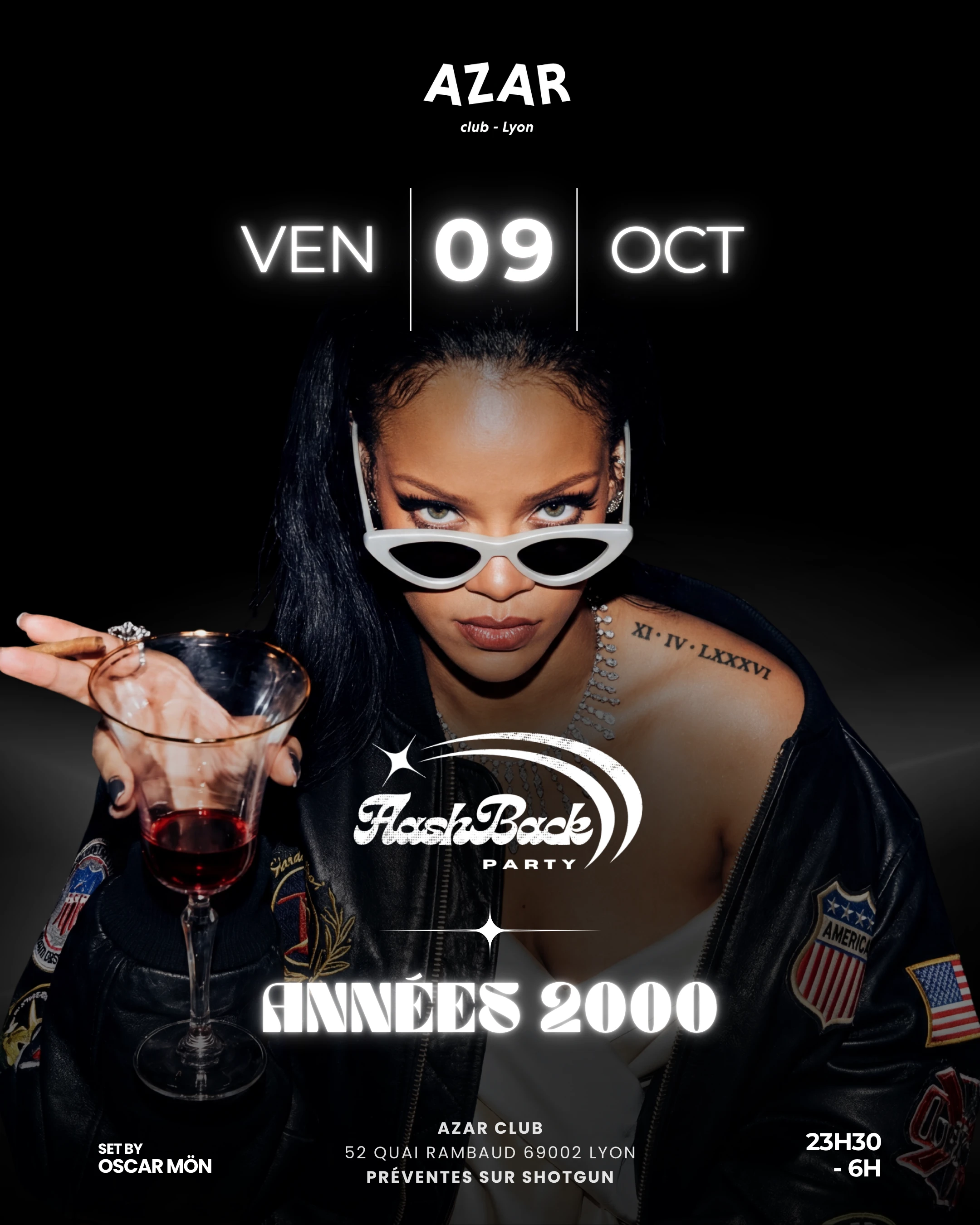 Flashback Party - Années 2000s 2010s - Azar - Lyon