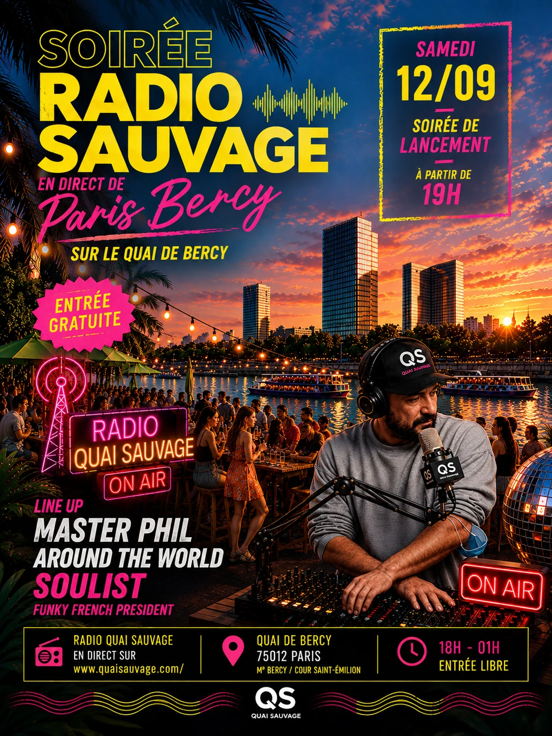 Radio Quai Sauvage — On Ouvre L’Antenne !