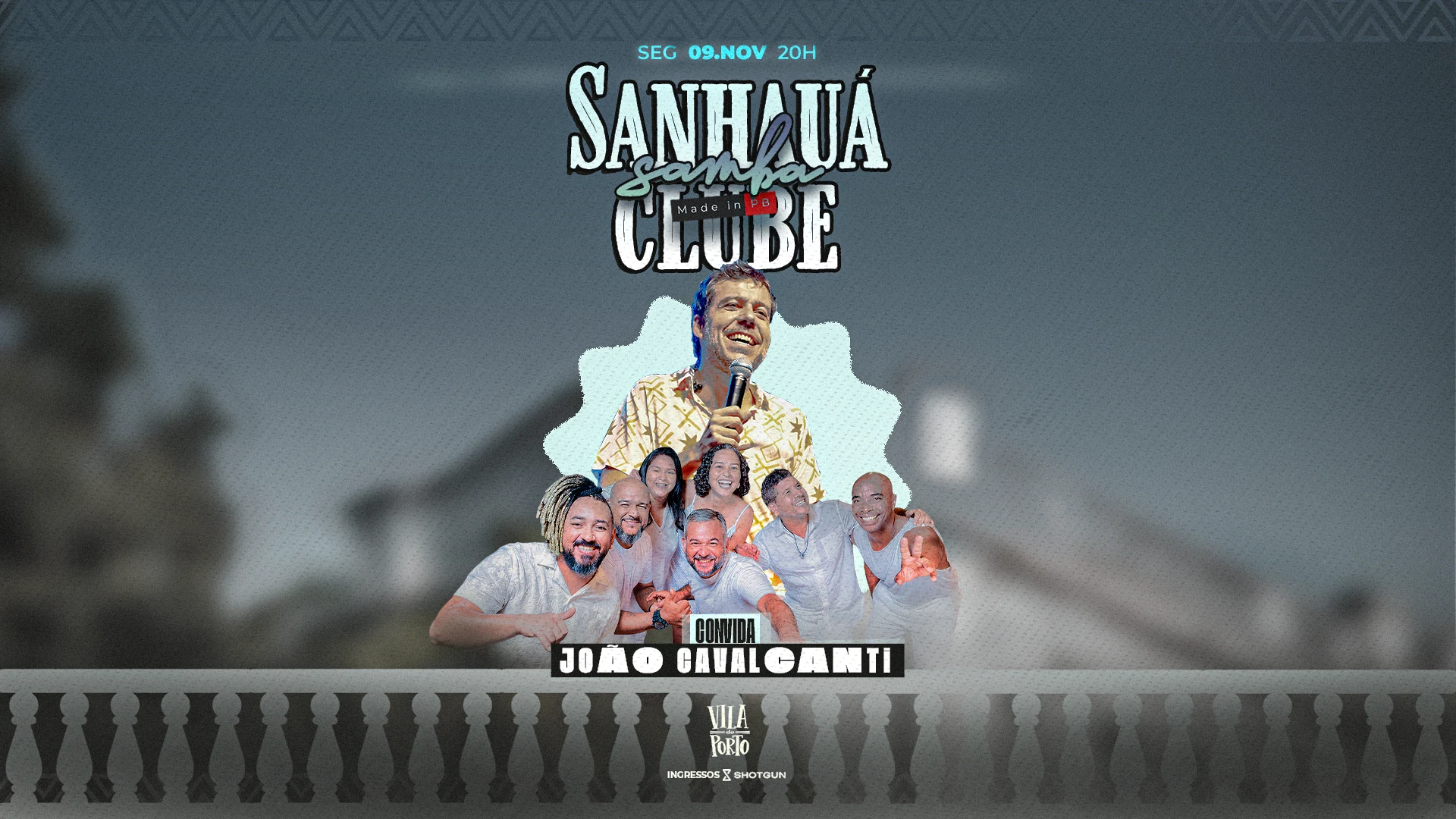 Sanhauá Samba Clube // 09.11 // Convida João Cavalcati