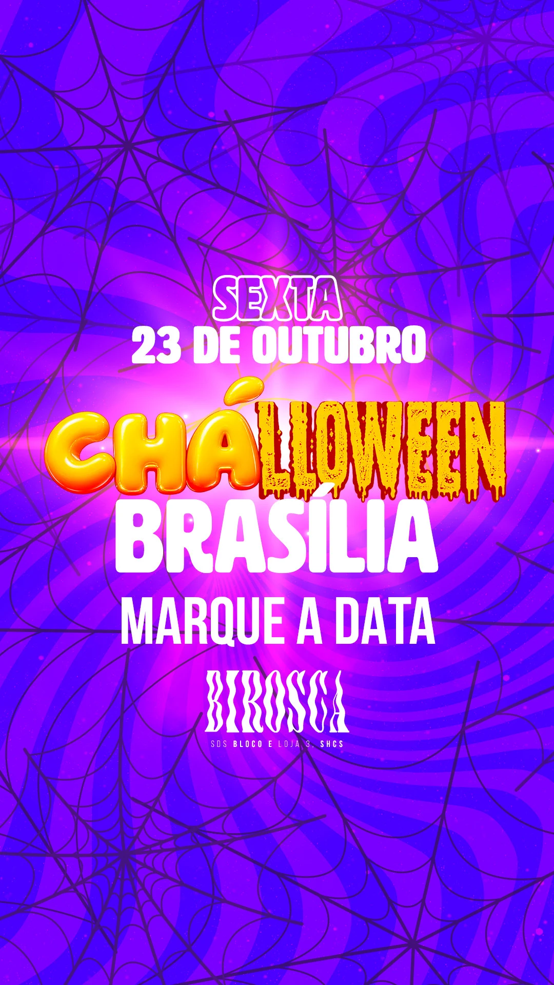 23/10: Challoween  Chá Da Alice