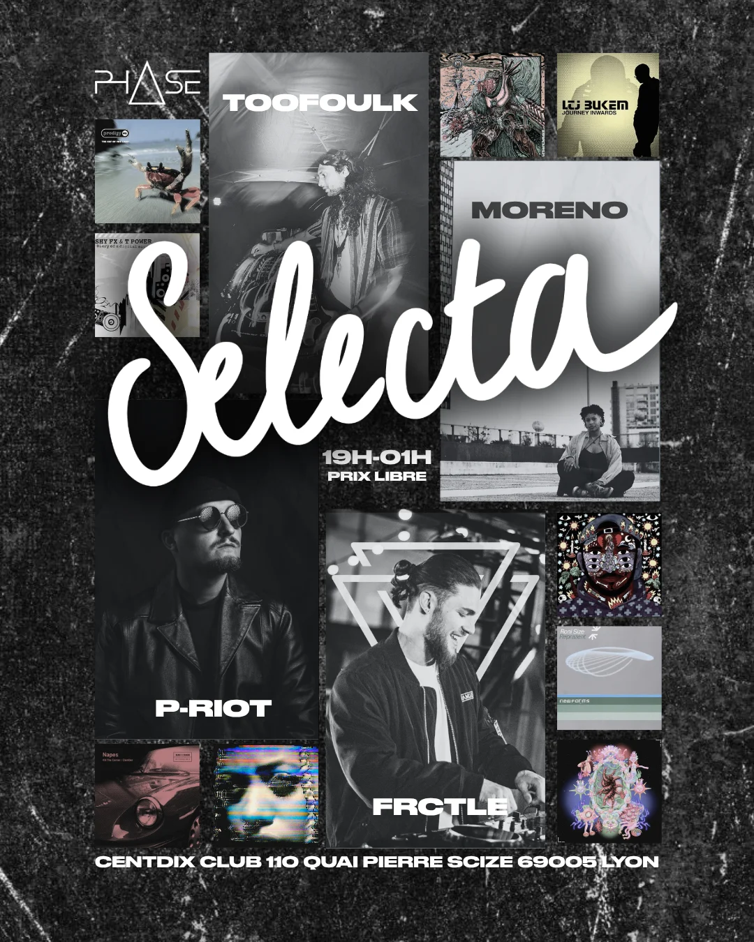 Selecta #1 W/ Frctle, Moreno, P-Riot, Toofoulk