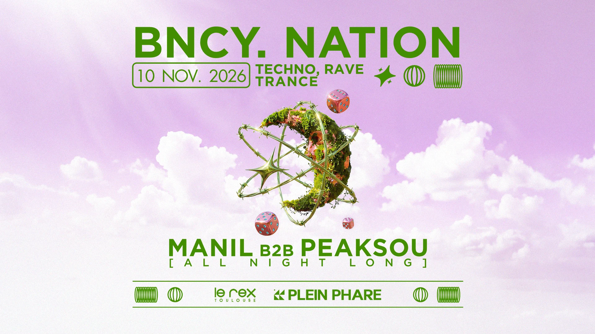 Bncy. Nation Inv. Manil B2b Peaksou (Veille De Jour Férié)