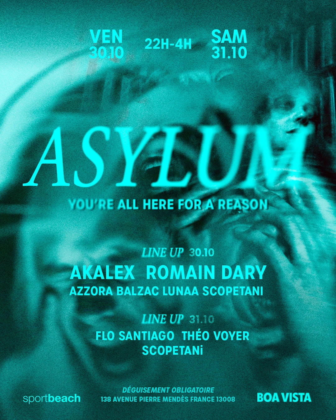 Hallowen 2026 - Asylum 30.10.26 / 31.10.26
