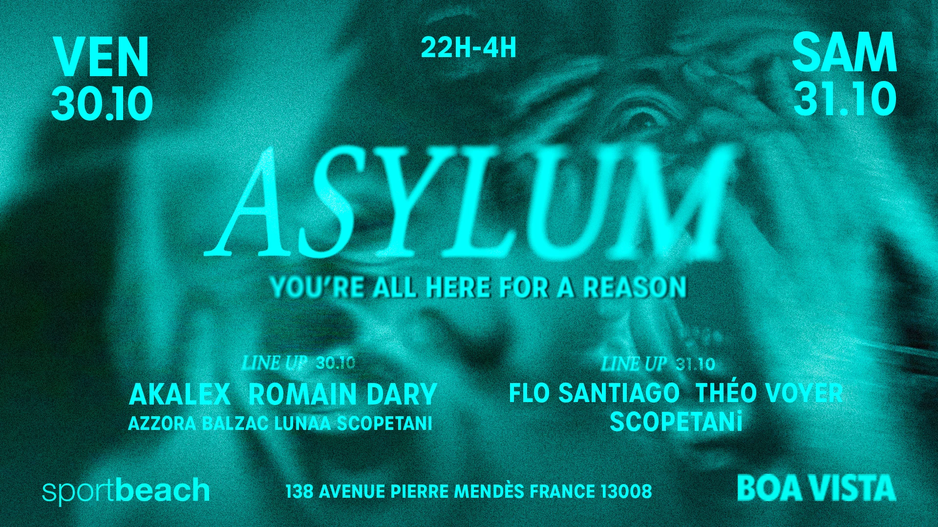Hallowen 2026 - Asylum 30.10.26 / 31.10.26