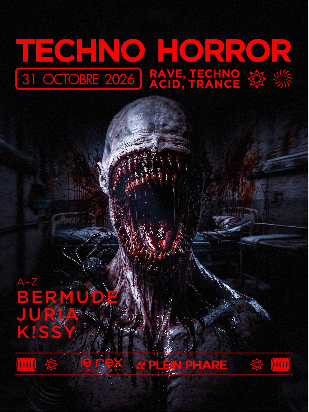 Techno Horror X Plein Phare (Techno, Trance, Hard Techno)