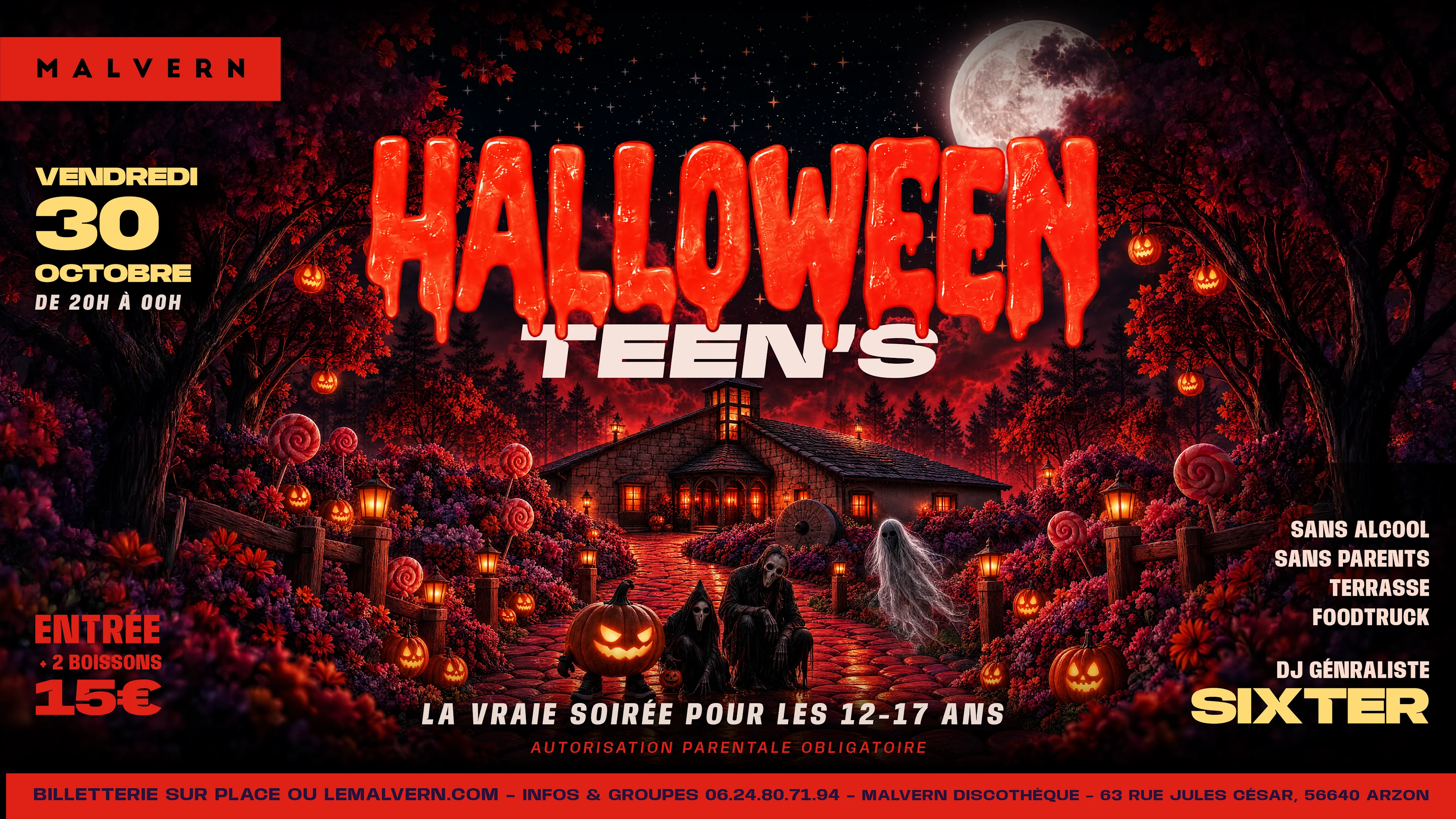 Halloween Teens - 12/17ans