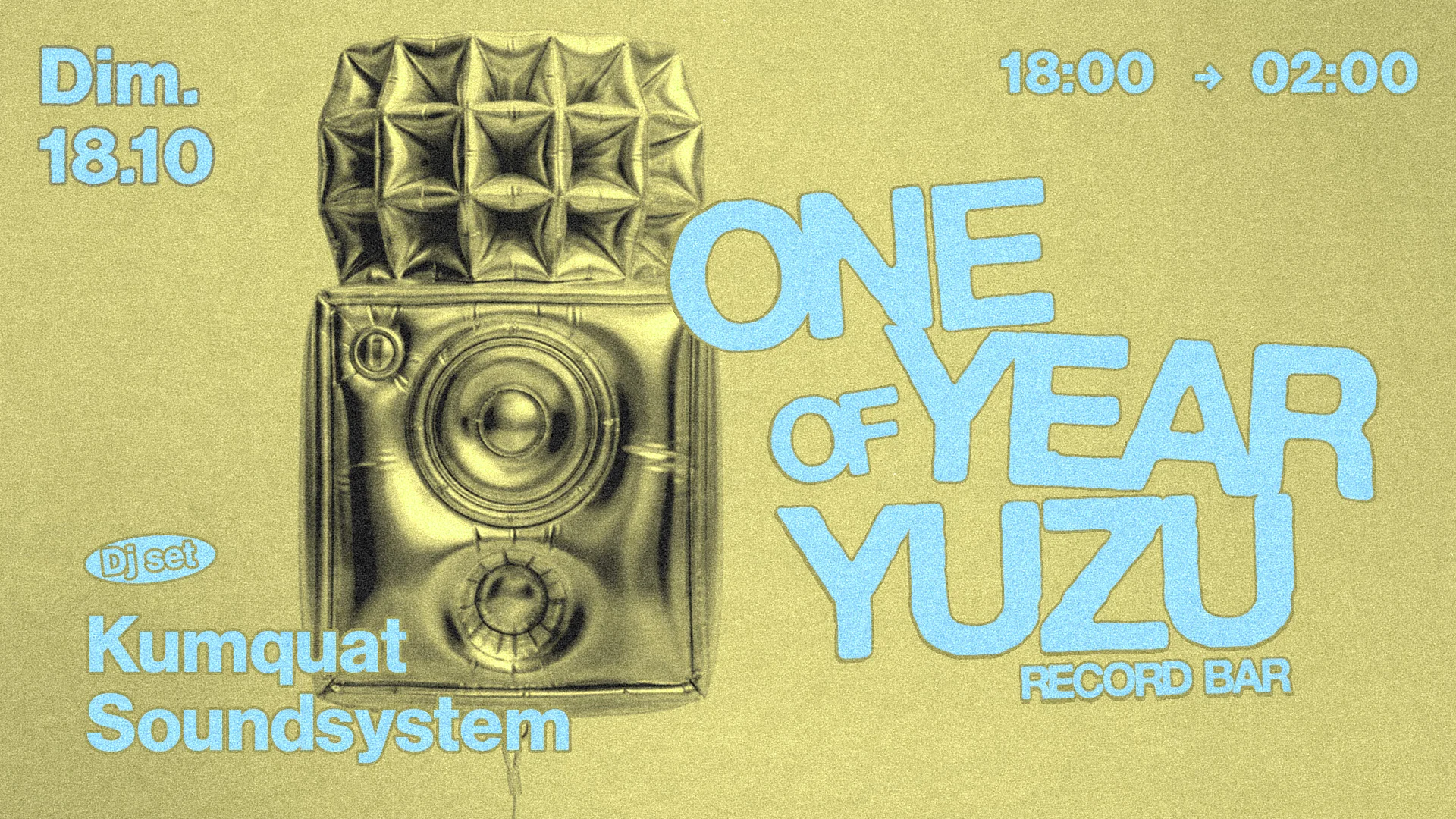 Yuzu Record Bar - One Year Anniversary J3