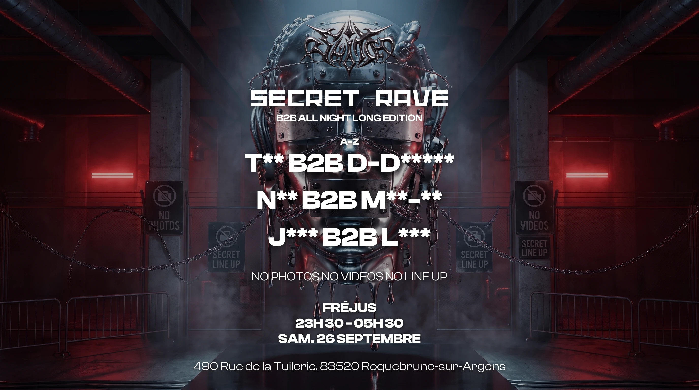 Secret Rave - B2b All Night Long - Switch Club