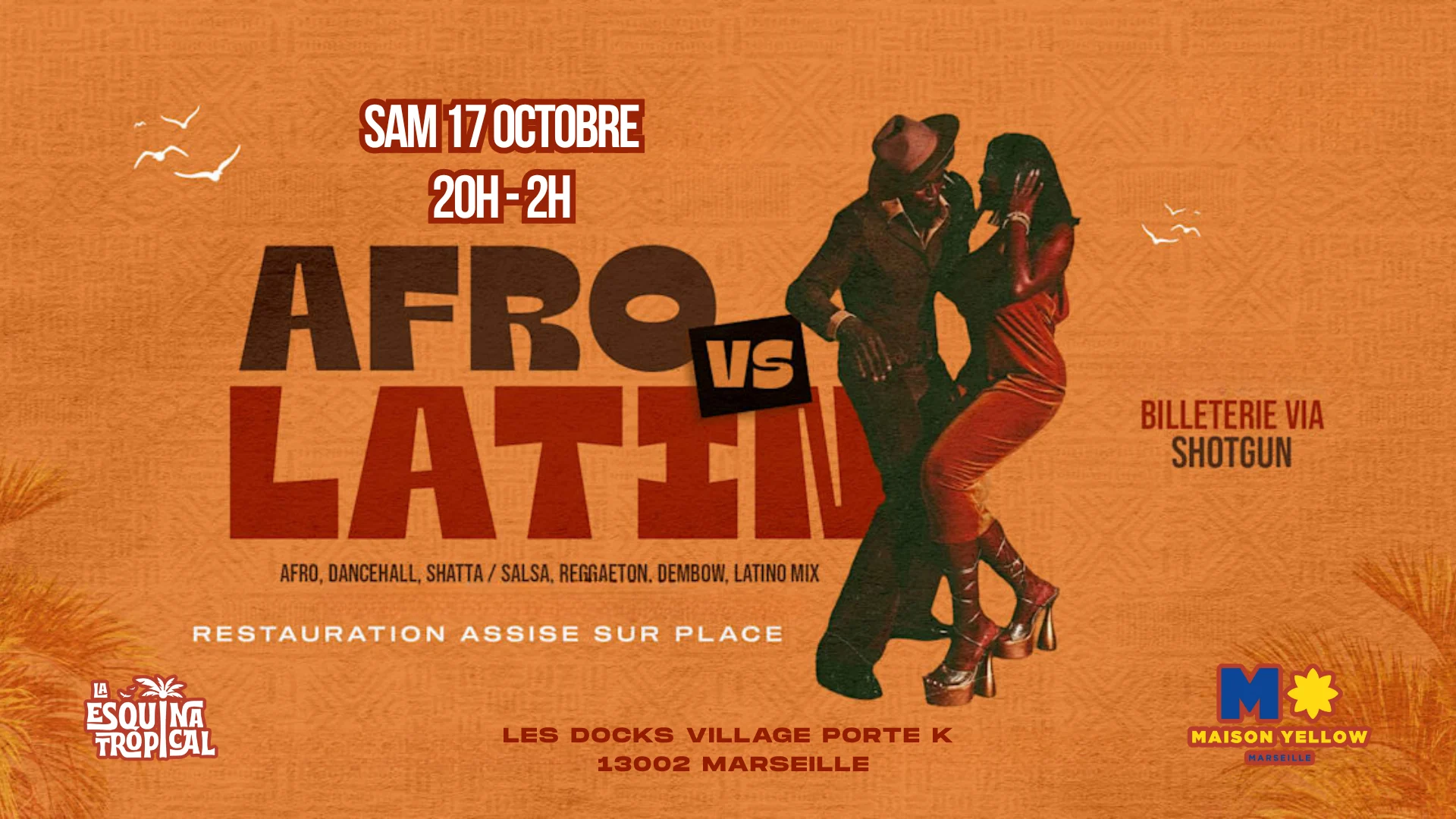 Afro Vs Latino Vibes | La Esquina Tropical