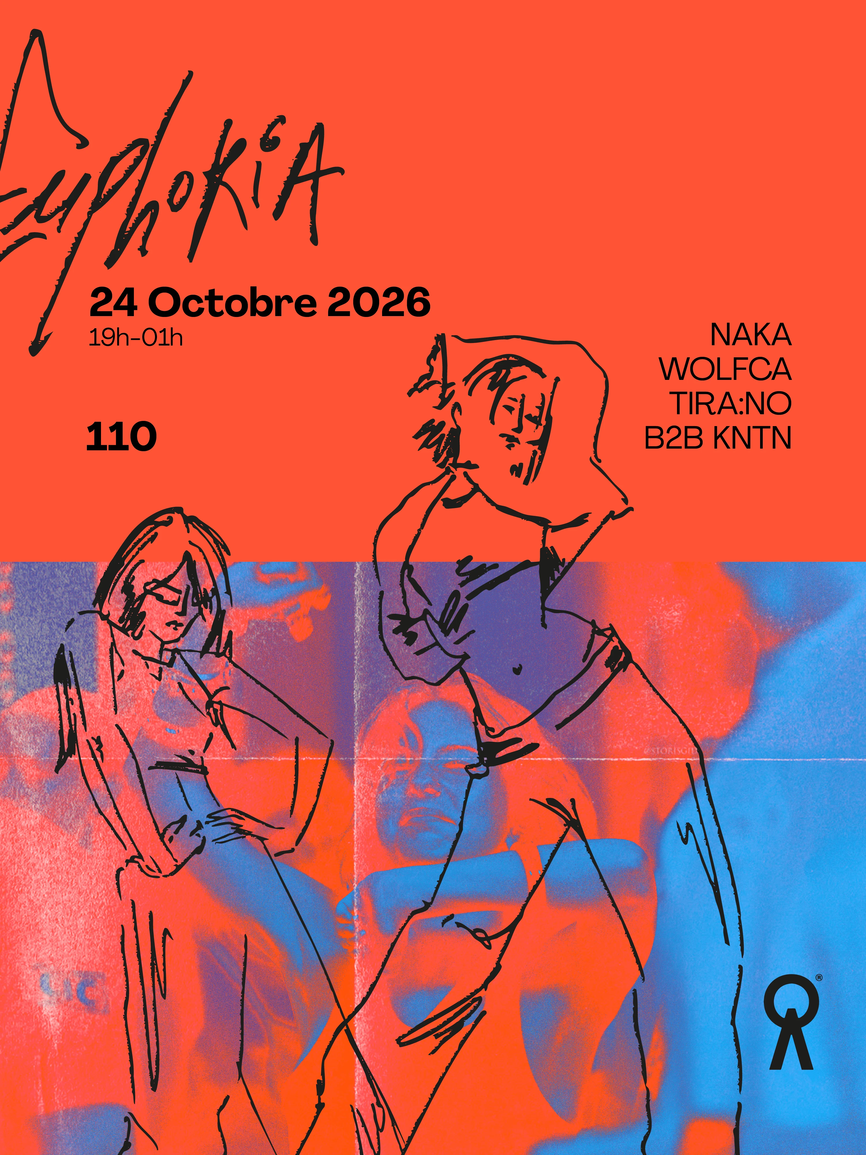 Euphoria #6 - Takeover At 110 W/ Naka, Wolfca Tira:No & Kntn