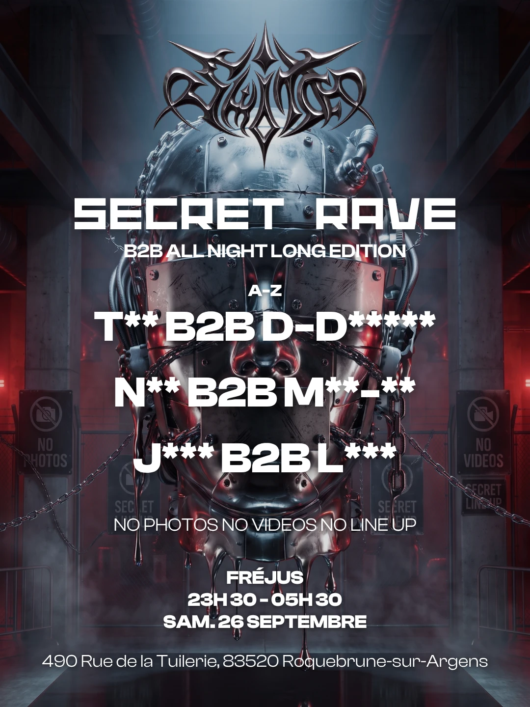 Secret Rave - B2b All Night Long - Switch Club