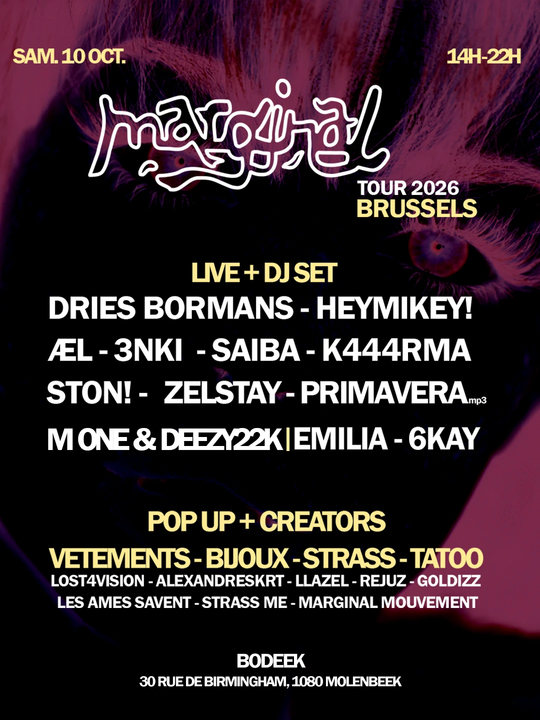 Marginal Tour : Brussels