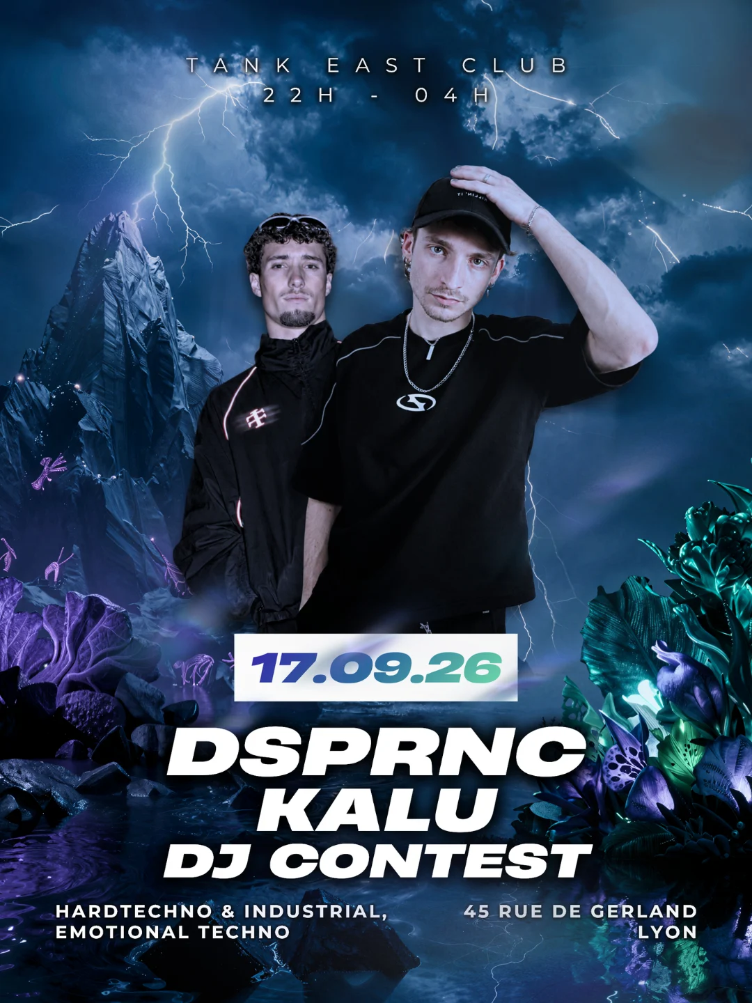 Techno Tank : Dsprnc, Kalu & Dj Contest