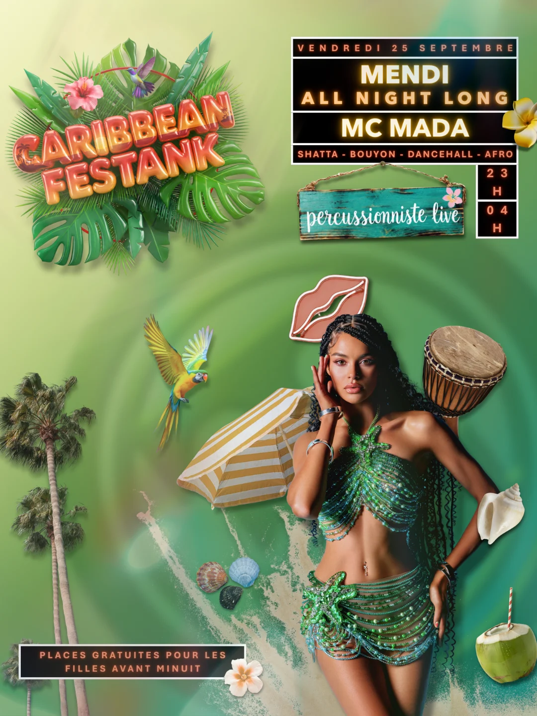 Caribbean Festank - Mendi Anl & MC Mada