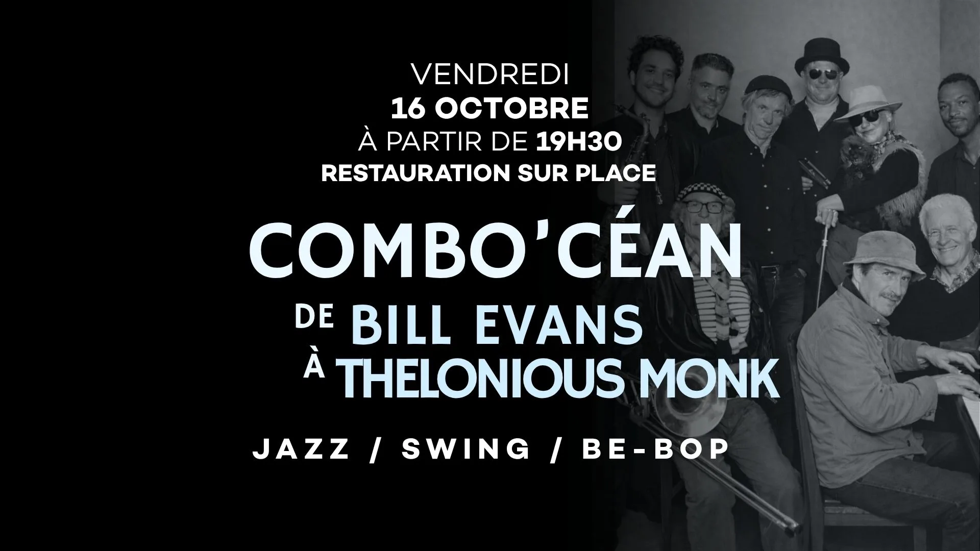 Combo'céan Big Band - De Bill Evans À T.Monk !