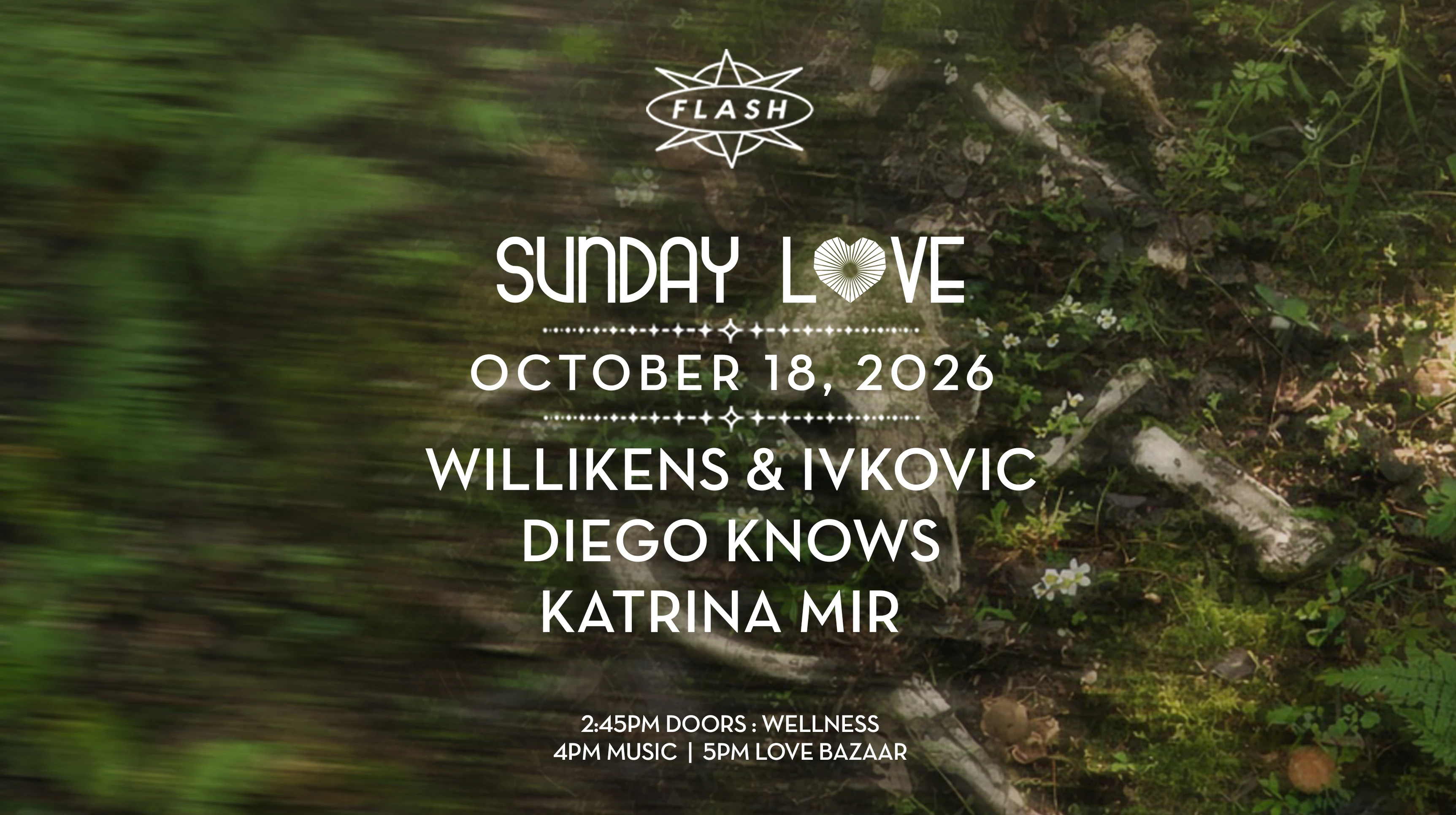 Sunday Love: Willikens & Ivkovic - Diego Knows - Katrina Mir