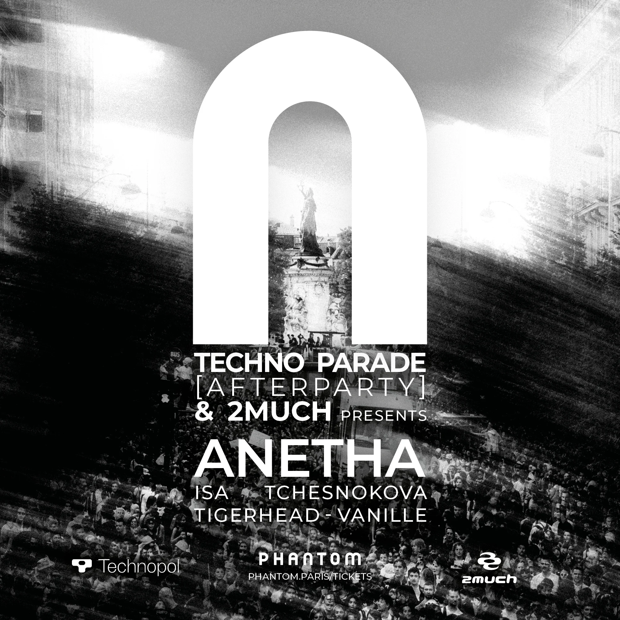 Phantom X Techno Parade & 2much : Anetha