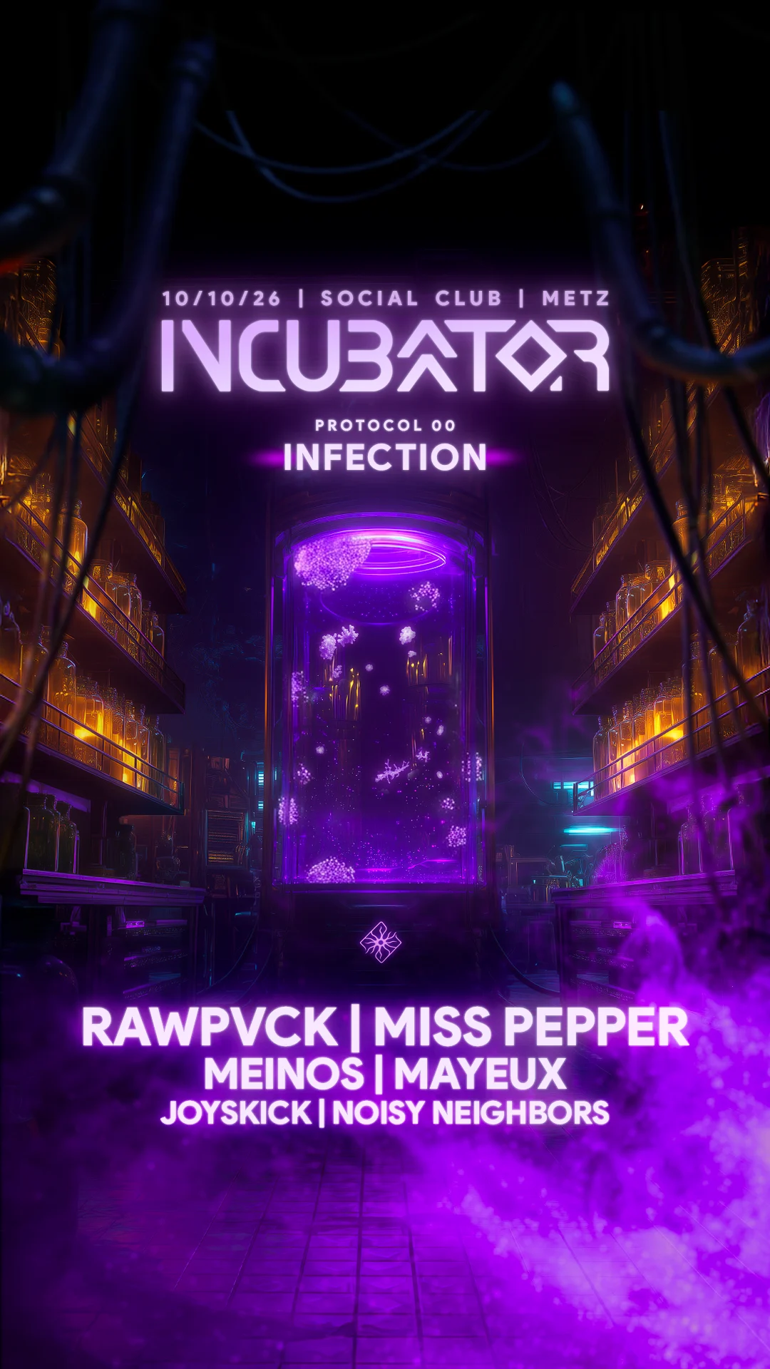 Incubator W/ Rawpvck | Miss Pepper | Meinos | Mayeux
