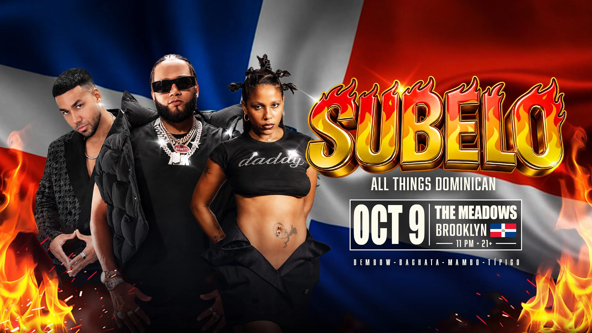 Subelo - Dembow • Bachata • Mambo • Tipico (21+)