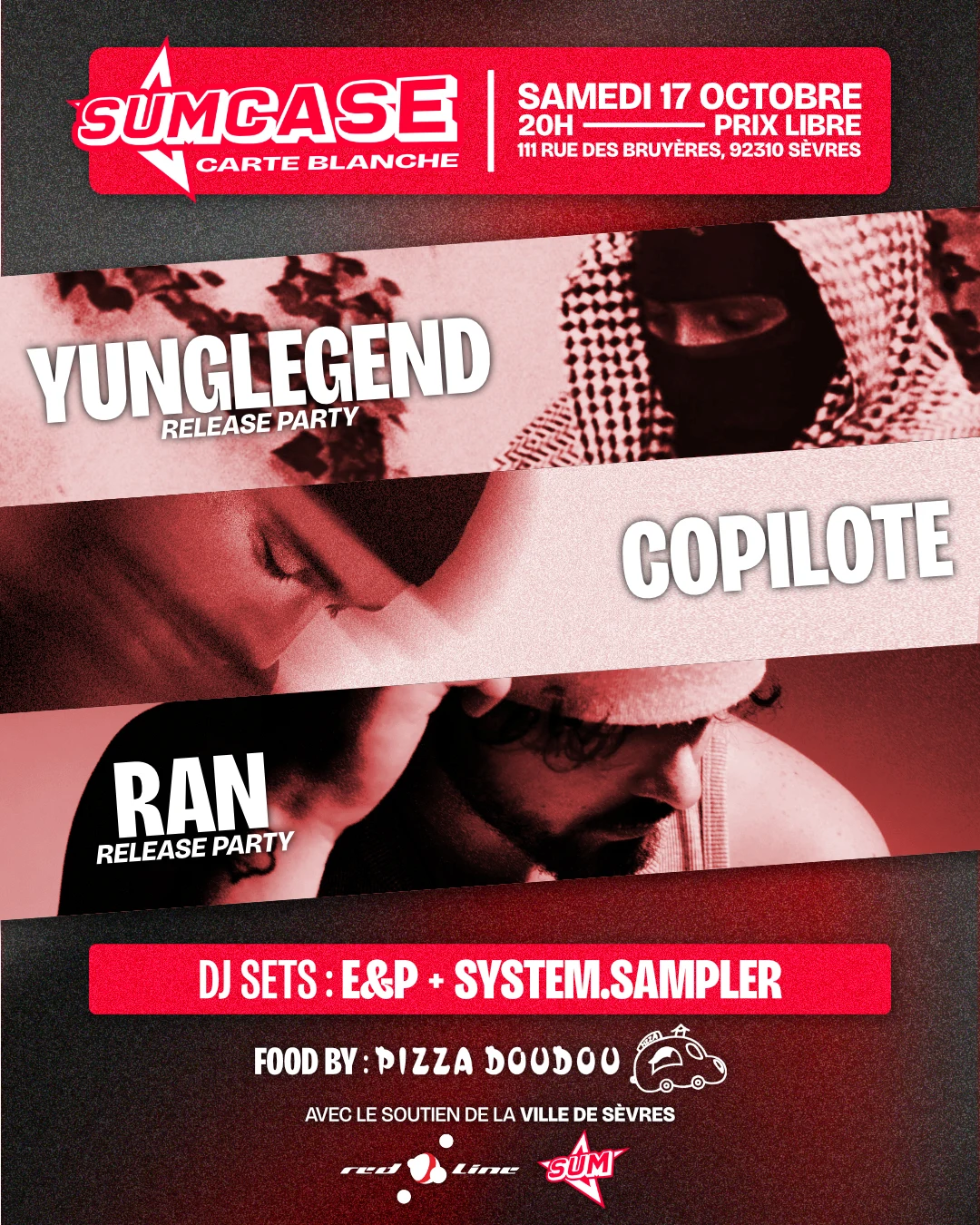 Sumcase #1 - Carte Blanche Redline - Yunglegend/Copilote/Ran