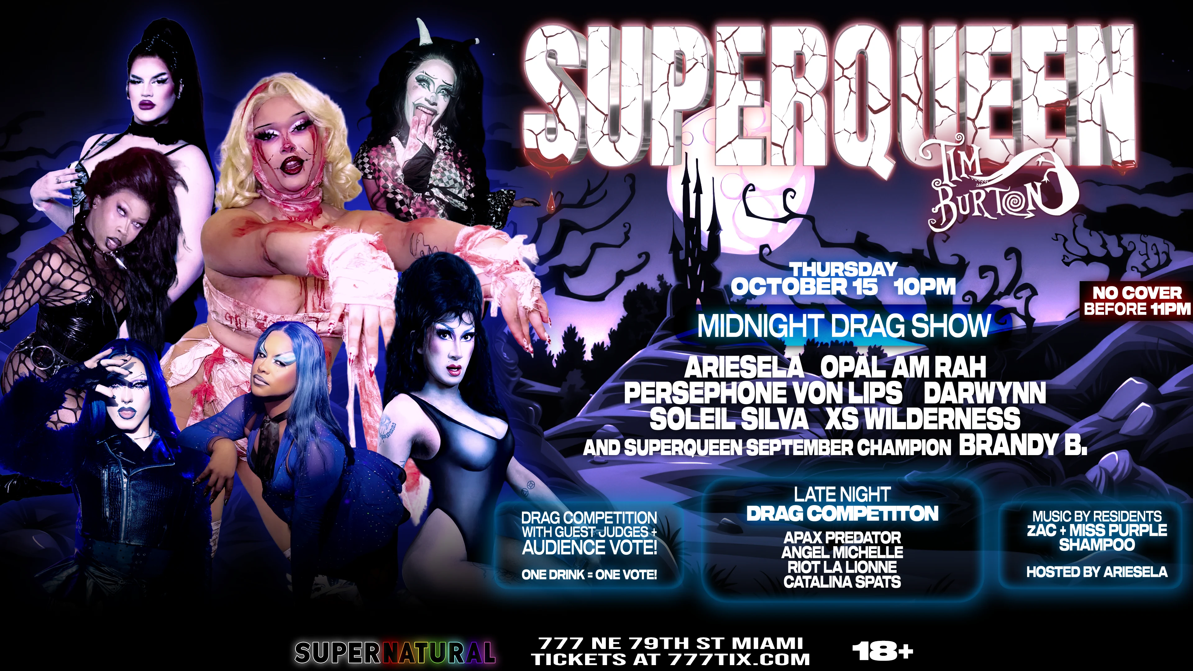 Superqueen: Tim Burton (18+)