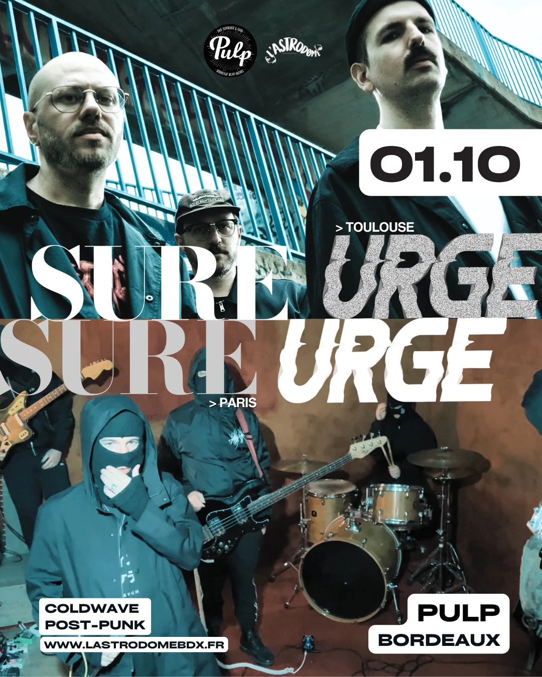 Sure + Urge - Pulp Bordeaux
