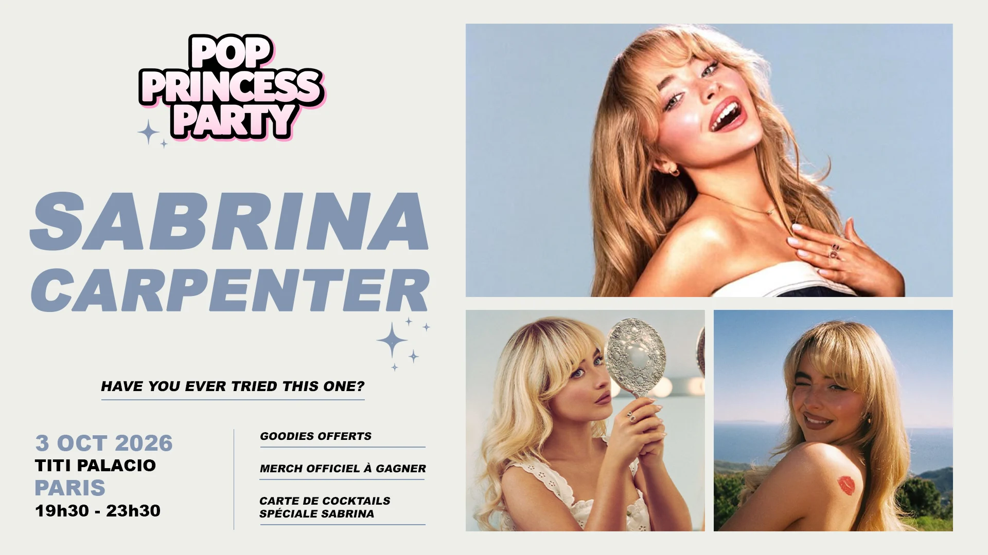 Pop Princess Party - Sabrina Carpenter Edition