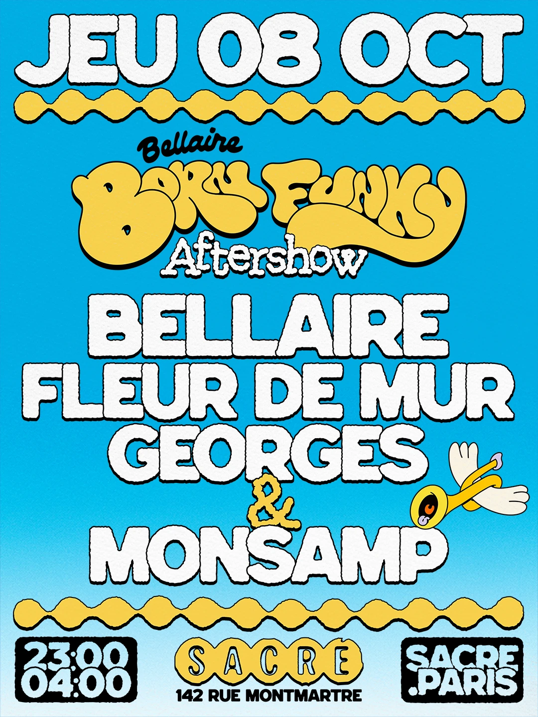 Sacré Présente : Bellaire & Friends "Born Funky" Aftershow