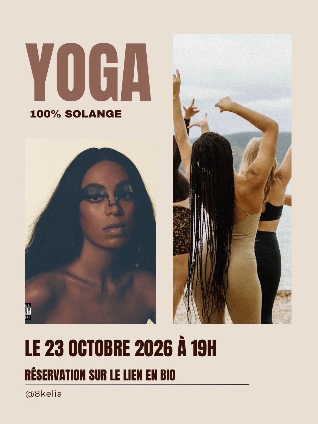 Session De Yoga 100% Solange