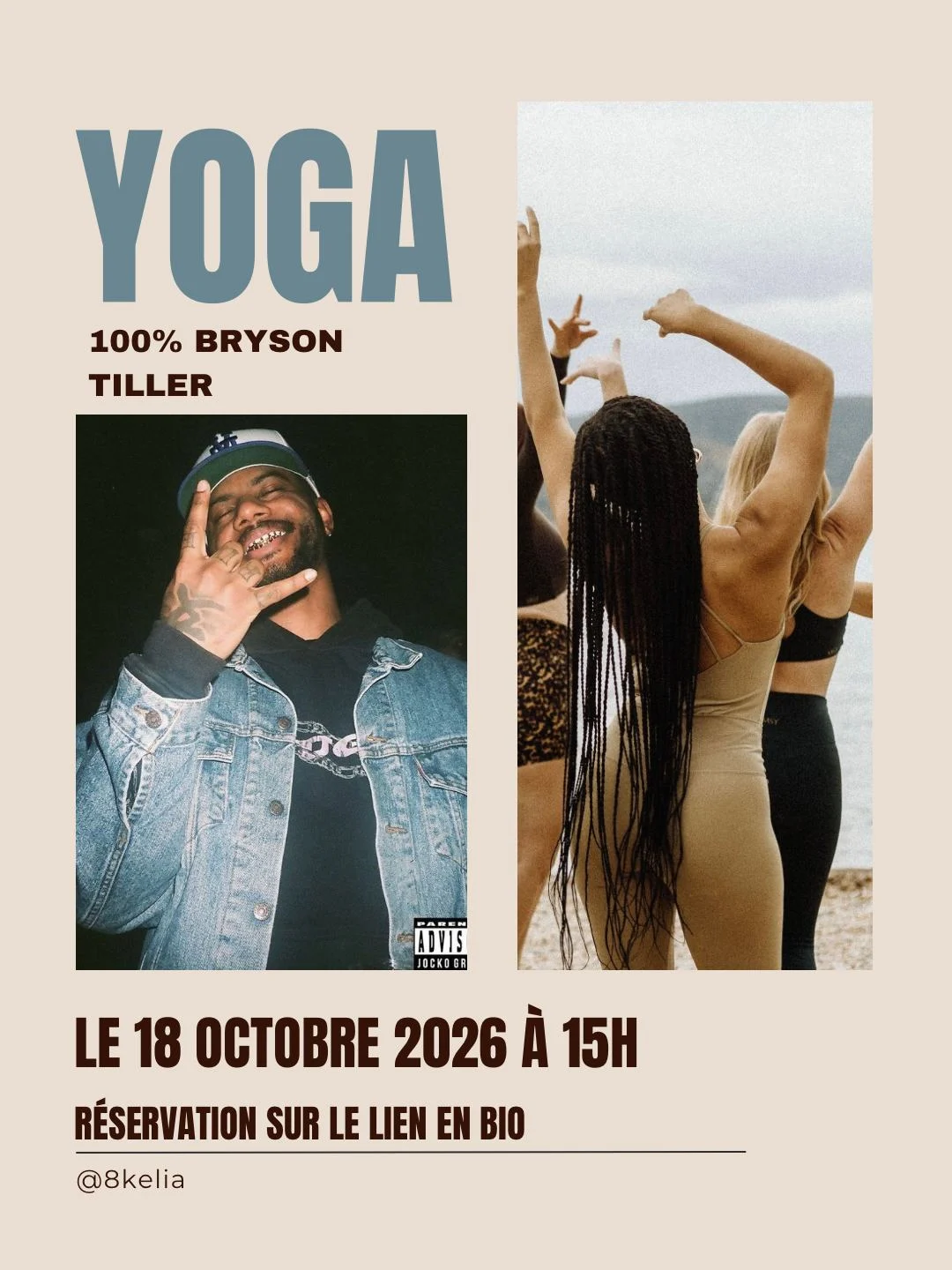 Session De Yoga 100% Bryson Tiller