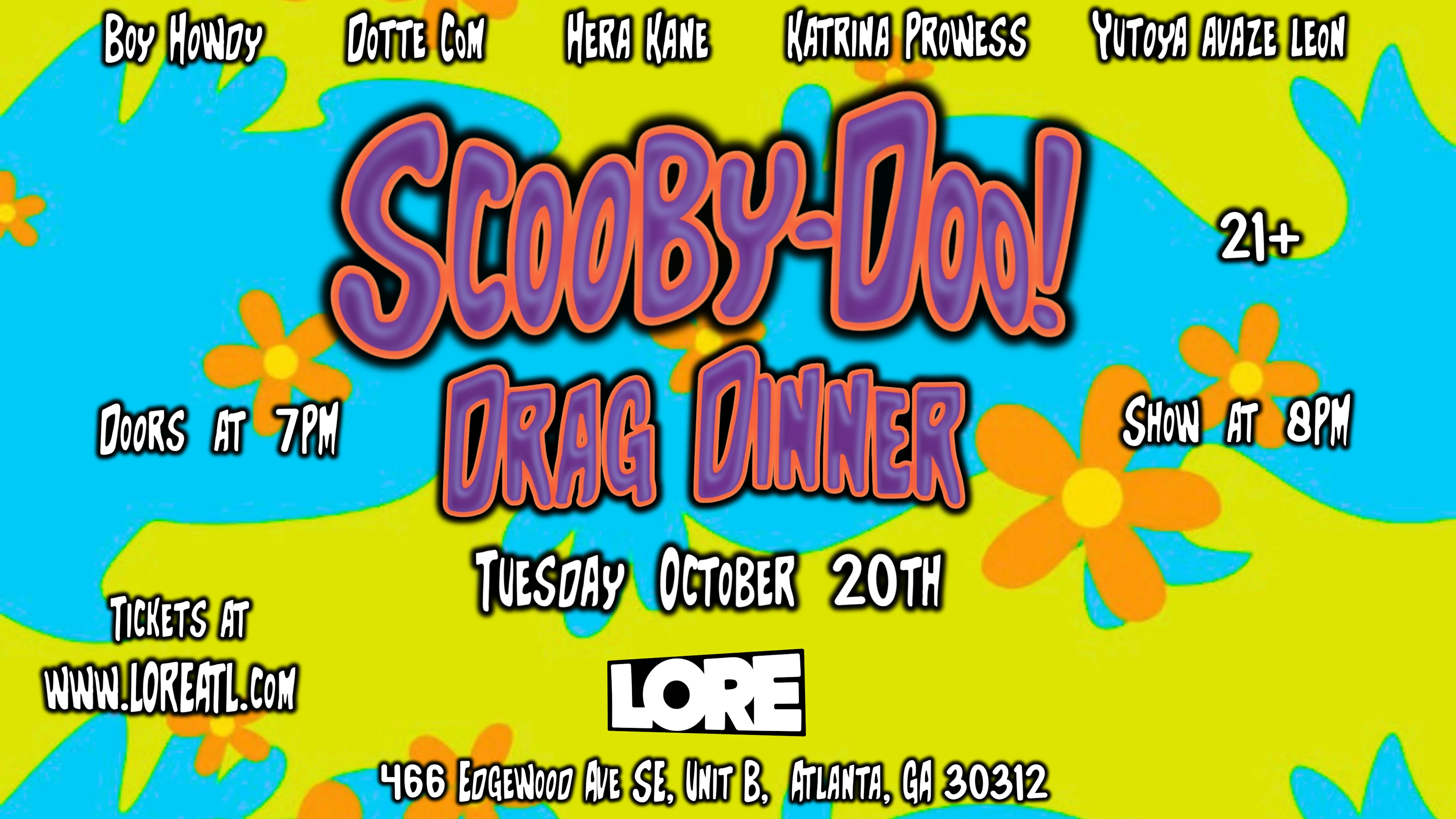 Scooby Doo Drag Dinner