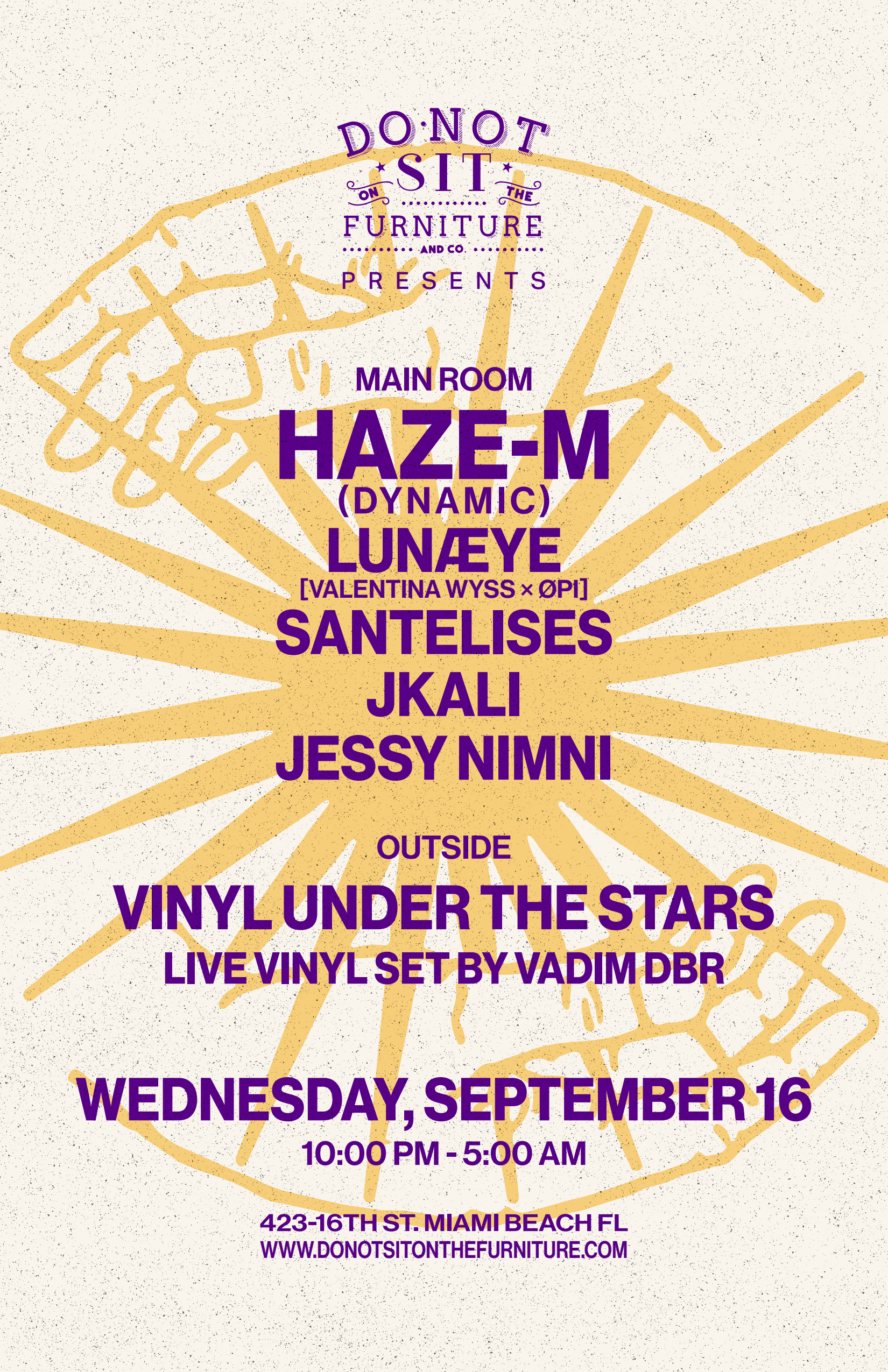 Do Not Sit Wednesdays: Haze-M, Santelises, Lunæye & More