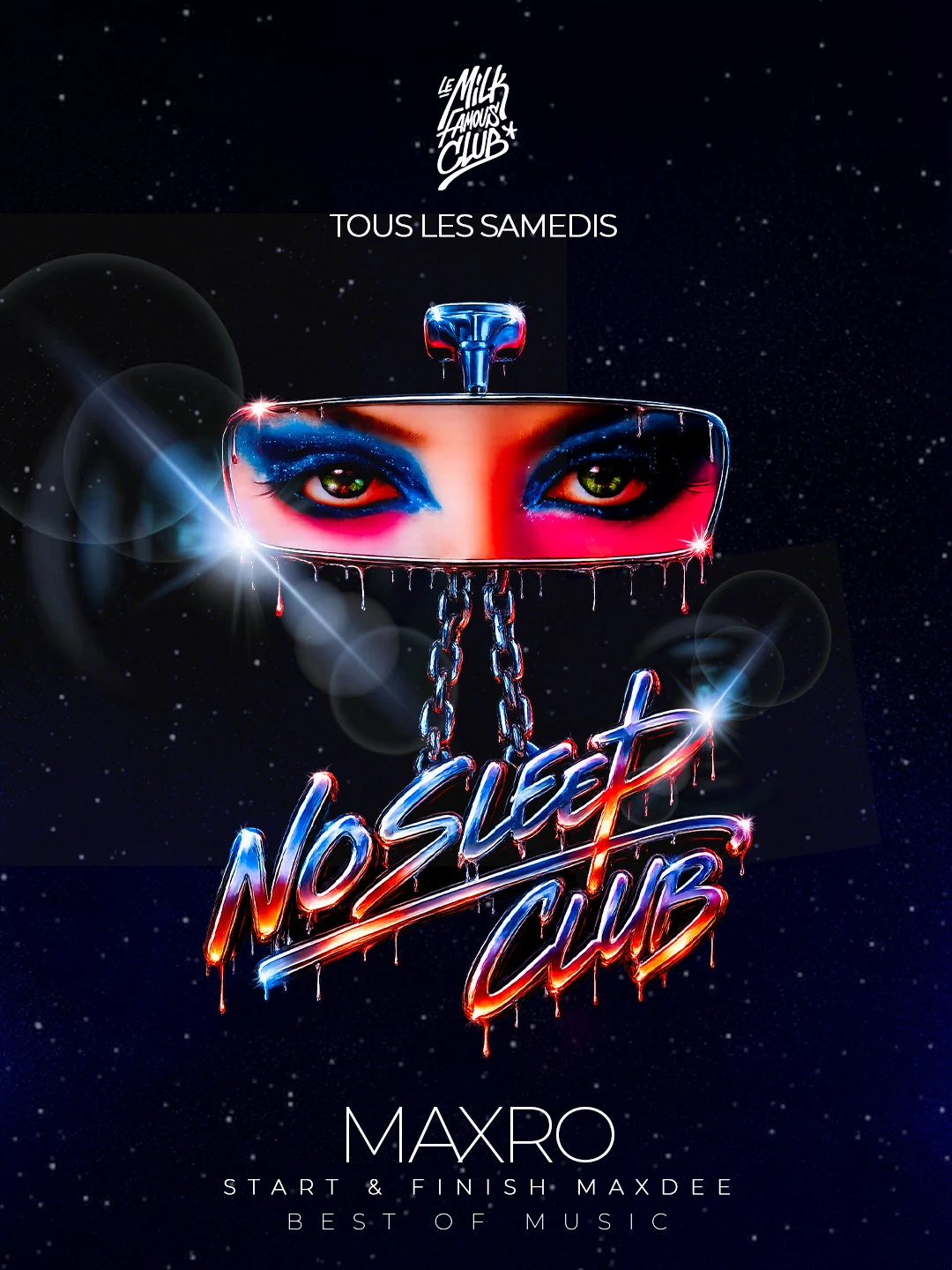 Sam 03 Oct - No Sleep Club W/ Maxro