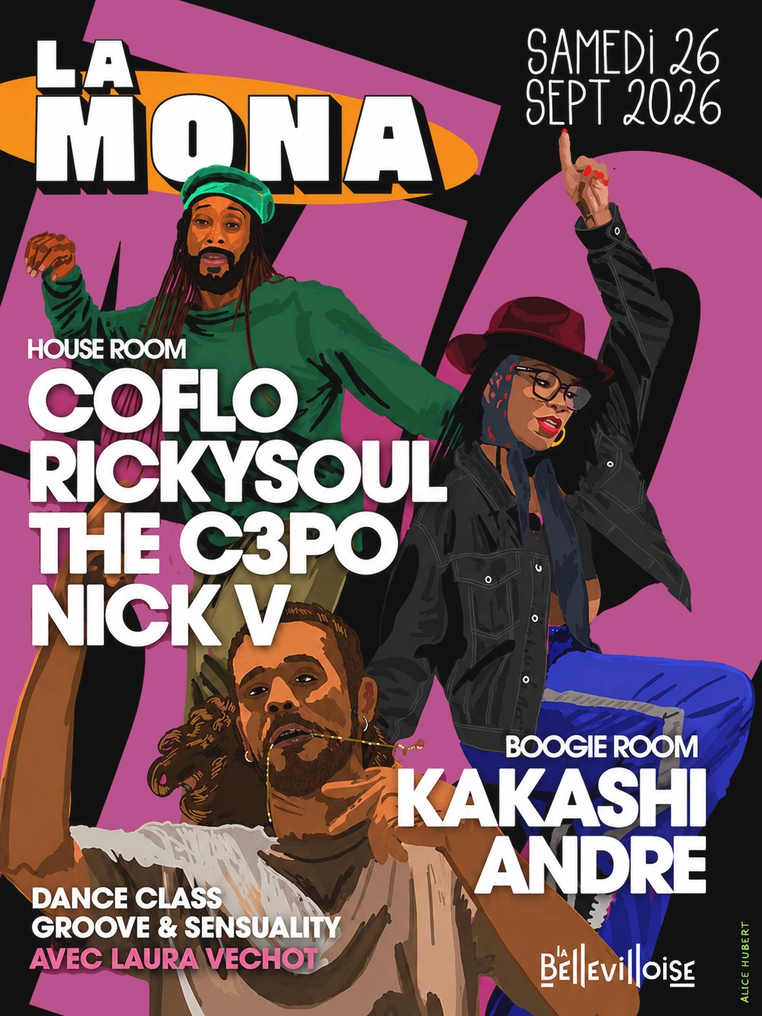 La Mona Club Night : Coflo, Rickysoul The C3po, Nick V ...